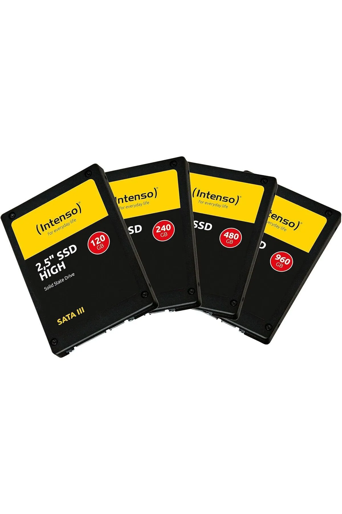 Intenso 256Gb Top 2,5inç 520Mb-500Mb/S Okuma/Yazma SATA 3 SSD Harddisk