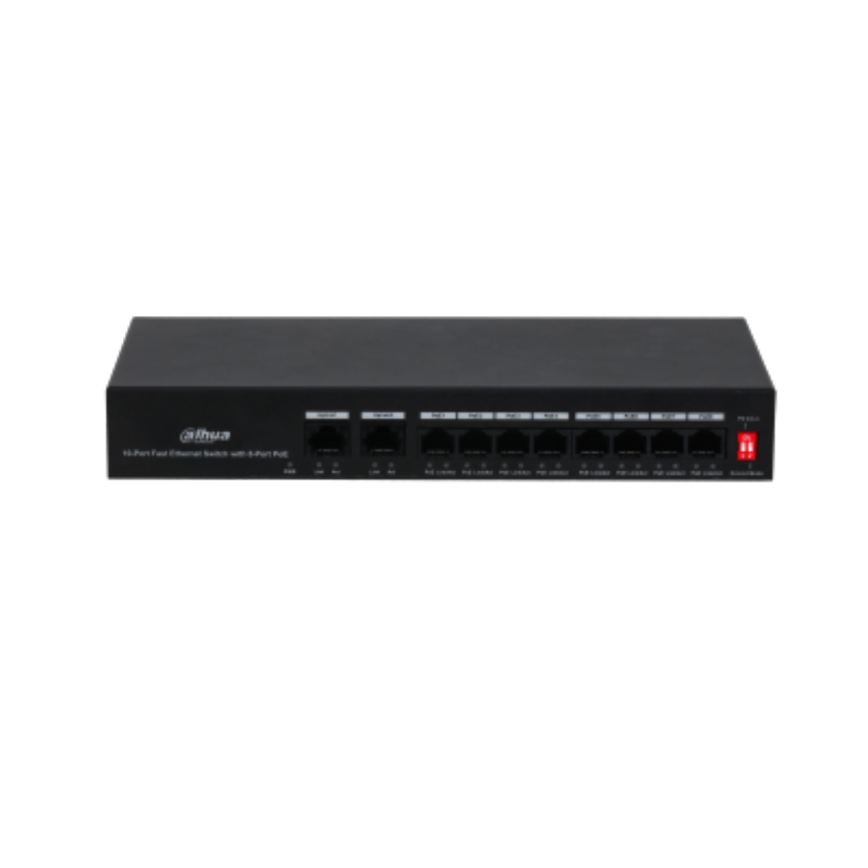DAHUA PFS3010-8ET-65 8FE PoE Port (65W), 2FE Uplink Switch
