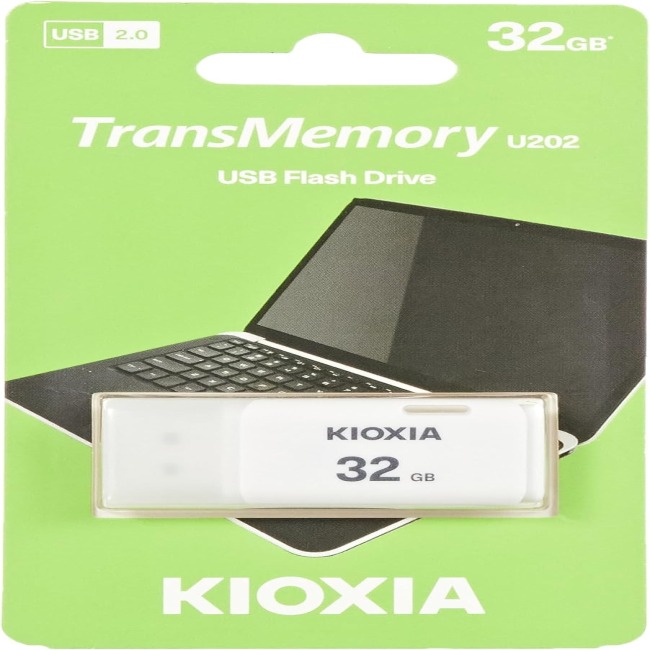 Kioxia TransMemory 32GB Usb Bellek U202 USB 2.0