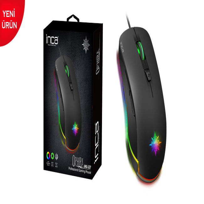 Inca IMG-327 OPHİRA  RGB Macro Oyuncu Mouse