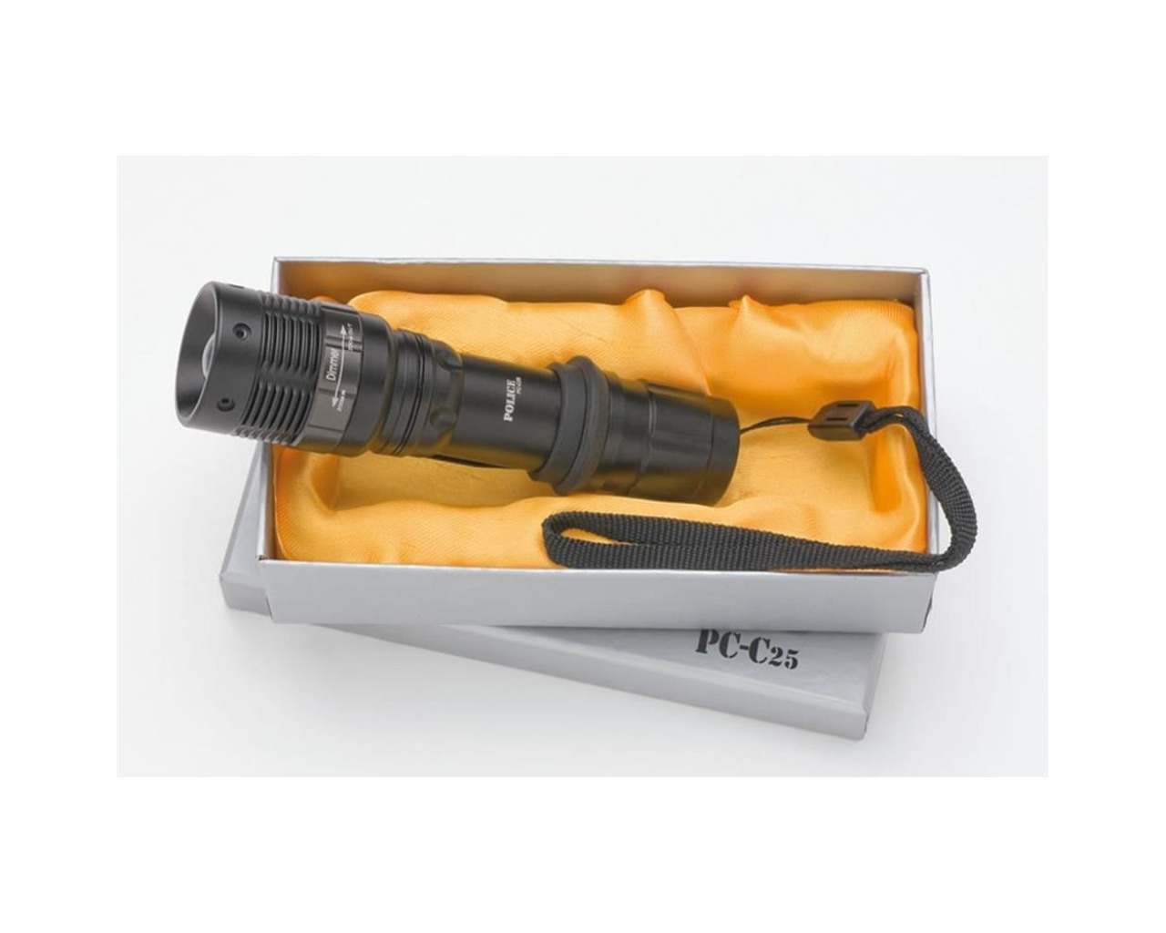 POLICE PC-13 Power Led El Fener( 3 Tane İnce Kalem Pille Çalışır)