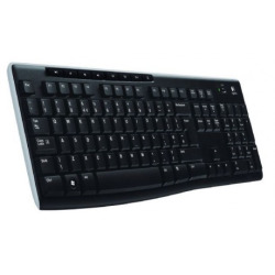Logitech K270 Kablosuz Klavye Q TR USB Siyah 920-003761