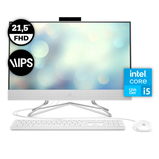 HP 200 G4 21,5 İnç  i5-1235U 8GB 256SSD FDOS AIO Beyaz All İn One Bilgisayar